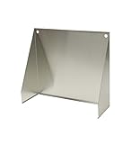 18ゲージステンレススチール22 " W free-standing暖炉Reflector