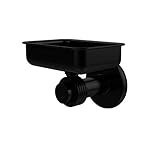 Allied Brass 932G-BKM Soap Dish, Matte Black [並行輸入品]
