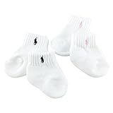 ラルフローレン ベビー 靴下 RALPH LAUREN ソックス ポニー ホワイト 2足セット b60000lpk g40000lpk 贈り物 ギフト 赤ちゃん (WHITE×NAVY【2足セット】)