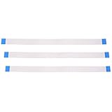 SODIAL(R) 3個 0.5mmピッチ　200mm長さ　24ピン　フレキシブルフラットケーブル