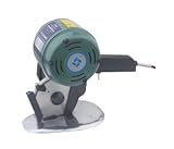 CGOLDENWALL　30mmΦ110mm電動布カッター　タイミングベルト布ハサミ　厚手の布やレザー、皮、革なども簡単に切る布カット 電気自動裁断機　 (110v)
