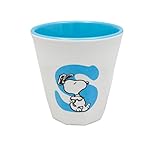 PEANUTS スヌーピー イニシャル メラミンカップ アルファベット S 300ml SIMC-03