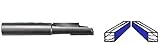 Whiteside Router Bits 1202 Stagger Tooth Straight Bit with 1/2-Inch Cutting Diameter and 1-1/2-Inch 