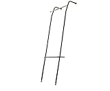 スタンドハンガー ラック 洋服掛け収納　ブラック　 TCW-14BK