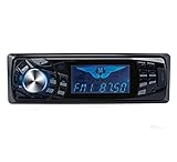 Eaglerich 1 DIN 12Vブルートゥース/ FM/SD/AUXIN / USBミュージックビデオカーラジオステレオMP3オーディオプレーヤーカーエレクトロニクスリモートコントロール