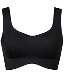 [ウイング/ワコール] ノンワイヤーブラジャー 脇高パッドでシルエットをキープ 【フィットトップ】 フルカップ Date. MB1010 レディース ブラック LL