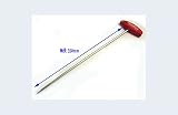 ドイツ製T型六角レンチ 350ｍｍロング　3ｍｍ　334-3-350　赤　DAIKITOOL ・