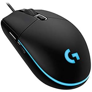 Logitech G203 Prodigy RGB 有線ゲーミングマウス - ブラック。