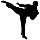 Martial Arts Wall Decal Sticker 15 - Decal Stickers and Mural for Kids Boys Girls Room and Bedroom. 