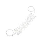 Kingkingming ベビーヘアバンドバタフライレースヘアアクセサリー新生児＆100サンシャイン/誕生日/記念日/写真/かわいいギフト　ホワイト