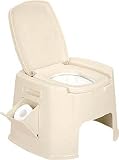 [N-4046421]ＴＯＮＢＯ　ポータブルトイレデラックス型 7426