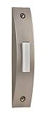 Craftmade Bscs 4.125 " Tall Contemporary LEDドアチャイム押しボタン、 BSCS-BN