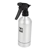Outfun 霧吹き スプレー 園芸 アルミニウム植物スプレーボトル 美容美髪の多用ボトル 500ml 霧吹き スプレー (銀色, 500ＭＬ)