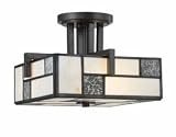 Designers Fountain 84111-CHA Bradley Ceiling Lights, Charcoal [並行輸入品]
