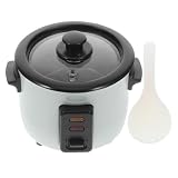QUMIIRITY ミニチュアフードとプレイモデル ミニハウス炊飯器 ミニチュアドールハウスキッチン家電 cutegk model toy ドールハウス炊飯器 ミニ炊飯器のおもちゃ プラスチック 白い