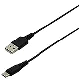 バウト Type-C/Type-A通信・充電ケーブル 3A ブラック 2.0m BUSAC200BK02L