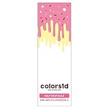 カラコン カラーズ ワンデー 【1箱10枚入】 度あり 度なし 14.5mm 14.2mm 近藤千尋 colors 1d ハーフ 1day ワンデー カラーコンタクト コンタクト UVカット 低含水（ナチュラルシルキーブラウン／-6.50）