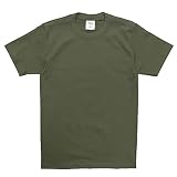 [シャカウェア] ヘビーウェイト Tシャツ 厚手 無地 7.5オンス メンズ 半袖Tシャツ 大きいサイズ ビッグサイズ オシャレ ストリート ファッション トップス オリーブ XL [並行輸入品]