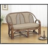 ラタン ソファ ソファー 2人掛け 籐椅子 籐の椅子 SH36cm ラタン家具 IMY301B　今枝商店