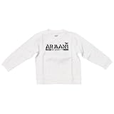 [アルマーニジュニア] ARMANI JUNIOR 長袖トレーナー HXM602WWHT 5Aサイズ