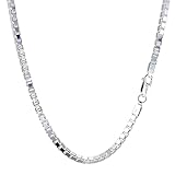[シアーズ] Sears ベネチアン チェーン ネックレス シルバー sv 925 幅 3.5mm 長さ 45cm sv400-45