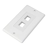 ネットメカニズム 端子2個用ブランクコンセント BFPMTW-DCR02-WH