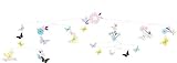 Djeco Butterfly Twirl Mobile [並行輸入品]