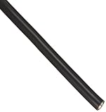 倉茂電工 300V ソフトビニルキャブタイヤケーブル VCTF22 4心X0.5SQ 黒 10m