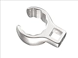 Stahlwille 440-13 Steel Crow-Ring Spanner, 1/4' Drive, 13mm Diameter, 32mm Length, 22.2mm Width [並行輸