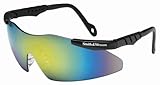 Smith & Wesson 20337 Magnum 3G Mini Safety Glasses, Mirror Lenses with Black Frame (Pack of 12) by J