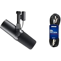 Amazon.co.jp: SHURE 単一指向性ダイナミック型マイクロホン SM7B 