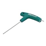 uxcell Tハンドル六角レンチ ダブルエンド 六角キーレンチ 緑 120mm長 2mmティップ