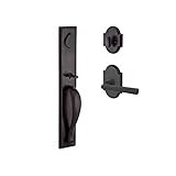 Baldwin SCLONXTAPLRAR481 Reserve Single Cylinder Handleset Longview x Taper with Rustic Arch Rose in