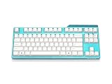 FILCO Majestouch Convertible 3 HAKUA 漆花浅葱 テンキーレス 英語配列 赤軸 87キー 無線Bluetooth接続 有線USB接続 USBスルーポート キーファンクション US ASCII