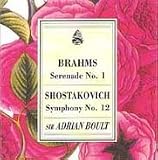 Brahms: Srenade No.1/Shostakovich: Symphony No.12