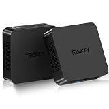 ミニPC インテル第12世代 N100 プロセッサー 最大3.4GHz TRIGKEY Key N 小型PC 装備11 Pro OS, 16GB DDR4 500GB M.2 SSD 4TBの拡張をサポートする 4K@60Hz 2画面, 2*有線LAN(1000M), 高速WiFi 5, Bluetooth 5.0, 2*HDMI 省電力小型PC