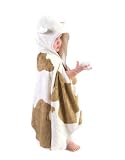 Cuddledry Cuddlemoo Organic Bamboo Toddler Hooded Towel - Cow Print by Cuddledryﾃ・ﾂｮ [並行輸入品]
