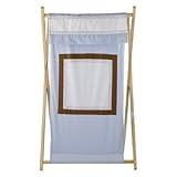 Metro Blue/White/Chocolate Hamper by Bacati [並行輸入品]