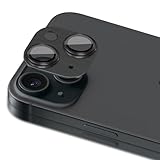 【1枚セット】 対応 iPhone 15 / iPhone 15 Plus カメラフィルム 保護カバー (1枚) アルミ合金製＋AR高透過率強化ガラス レンズ全面保護 対応 アイフォン15 / アイフォン15Plus レンズフィルム 強化カメラ保護フィルム 黒縁取り 露出オーバー防止 全面吸着 高透過率、硬度9H、スクラッチ防止、飛散防止、指紋・汚れ防止、気泡ゼロ（ブラック）【FAMROLLS正規品】