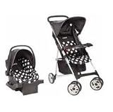 Cosco Car Seat and Stroller Compact Travel System, Retro Dot by Cosco