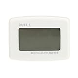 【ノーブランド 品】ABS製　AC 80-300V LCD　デジタル　電圧計　電圧計　米国プラグ　電気　ペンメータ