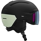 サロモン(SALOMON) スキー スノーボード ヘルメット DRIVER PRIME SIGMA PHOTO MIPS(ドライバー プライム シグマ フォト ミップス) ユニセックス大人 L47610300 S Black/White Moss