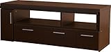 Falcon TV board 伸縮型ローボード ダークブラウン 102018_DBR
