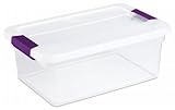 Sterilite 17551706 32クオート クリアビュー 収納ボックス 6個 Value Pack 15 Quart 12 x 17531712
