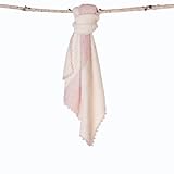 Barefoot Dreams ベアフットドリームス ストライプレシービングブランケット STRIPED RECEIVING BLANKET #B517 (ブルークリーム) [並行輸入品]