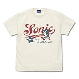 【公式】コスパ ソニック・ザ・ヘッジホッグ ソニック アメリカン Tシャツ VANILLA WHITE Lサイズ