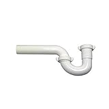 Master Plumber 453-126 MP Lavatory Drain P-Trap, White [並行輸入品]