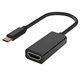 エアリア TypeC - HDMI 映像出力アダプター スマホ ノートパソコン フルHD Displayport Altnate Mode（オルタネートモード） SD-DPAH1(B) (1, 黒)