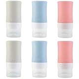 HAMILO 詰め替え容器 シャンプーボトル シリコン製 トラベル ミニサイズ 6点セット (38ml)