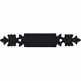 Top Knobs M698 Normandy Collection 3 Inch Cabinet Pull Backplate, Patina Black Finish [並行輸入品]